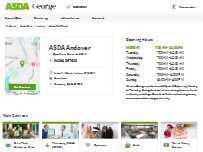 Website Screenshot ASDA Pharmacy