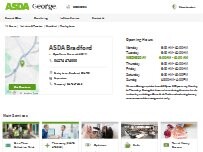 Website Screenshot ASDA Pharmacy