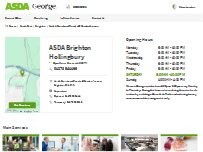 Website Screenshot ASDA Opticians