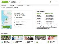 Website Screenshot ASDA Opticians