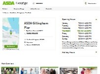 Website Screenshot ASDA Opticians