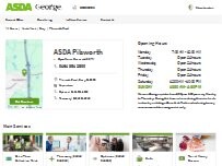 Website Screenshot ASDA Opticians