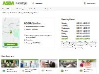 Website Screenshot ASDA Pharmacy