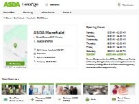Website Screenshot ASDA Opticians