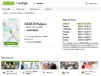 Website Screenshot ASDA Pharmacy