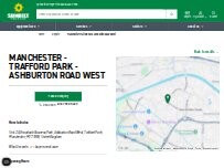 Website Screenshot Sunbelt Rentals Manchester - Trafford Park - Ashburton Road West