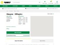Website Screenshot Sunbelt Rentals Glasgow - Hillington