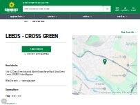 Website Screenshot Sunbelt Rentals Leeds - Cross Green