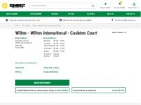 Website Screenshot Sunbelt Rentals Redcar - Wilton International