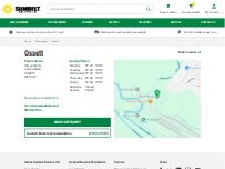 Website Screenshot Sunbelt Rentals Ossett
