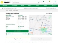 Website Screenshot Sunbelt Rentals Glasgow - Govan
