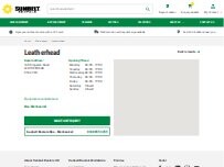 Website Screenshot Sunbelt Rentals Leatherhead