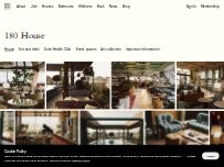 Website Screenshot 180 House