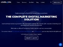 Website Screenshot LoudLocal