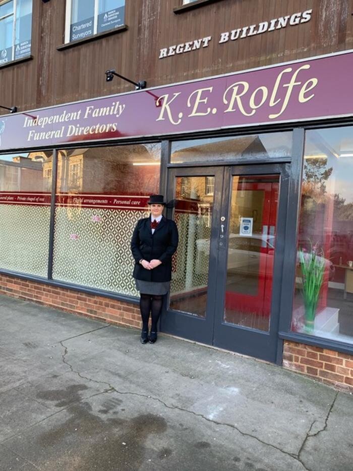 Images K.E.Rolfe Independent Family Funeral Directors