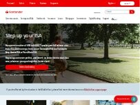 Website Screenshot Santander - CLOSED