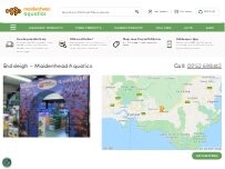 Website Screenshot Maidenhead Aquatics Endsleigh