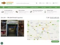 Website Screenshot Maidenhead Aquatics Lincoln