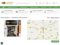 Website Screenshot Maidenhead Aquatics Northampton