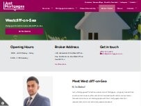 Website Screenshot Just Mortgages Westcliff-On-Sea