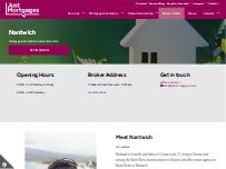 Website Screenshot Just Mortgages Nantwich