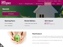 Website Screenshot Just Mortgages Norwich