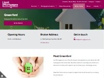 Website Screenshot Just Mortgages Greenford