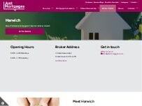 Website Screenshot Just Mortgages Harwich