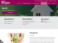 Website Screenshot Just Mortgages Bar Hill