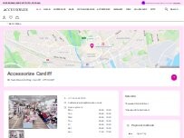 Website Screenshot Accessorize