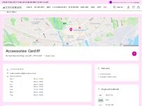 Website Screenshot Accessorize