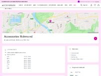 Website Screenshot Accessorize