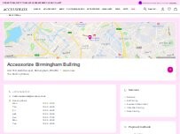 Website Screenshot Accessorize
