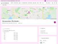 Website Screenshot Accessorize