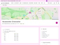 Website Screenshot Accessorize