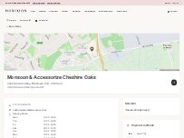 Website Screenshot Monsoon & Accessorize