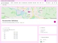 Website Screenshot Accessorize