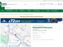 Website Screenshot ATS Euromaster Newcastle Under Lyme