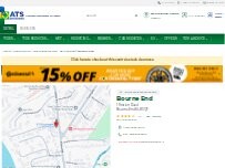 Website Screenshot ATS Euromaster Bourne End