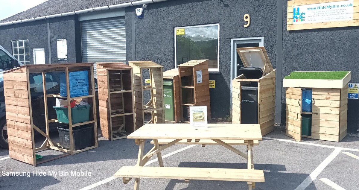 Images Hide My Bin - Garden Storage Solutions