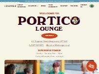 Website Screenshot Portico Lounge