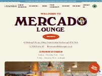 Website Screenshot Mercado Lounge