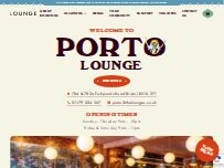 Website Screenshot Porto Lounge