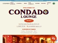 Website Screenshot Condado Lounge