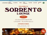 Website Screenshot Sorrento Lounge