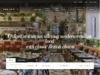 Website Screenshot The Ivy Oxford Brasserie