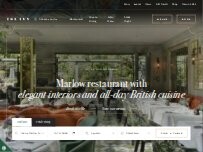 Website Screenshot The Ivy Marlow Garden