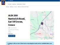 Website Screenshot ALDI