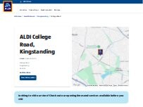 Website Screenshot ALDI