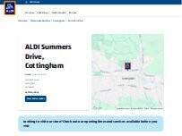 Website Screenshot ALDI
